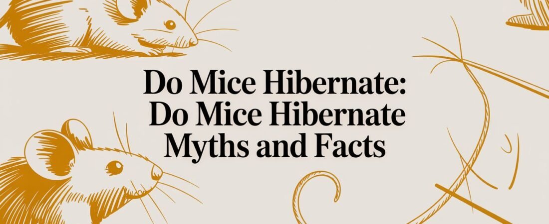 Do Mice Hibernate: do mice hibernate myths and facts