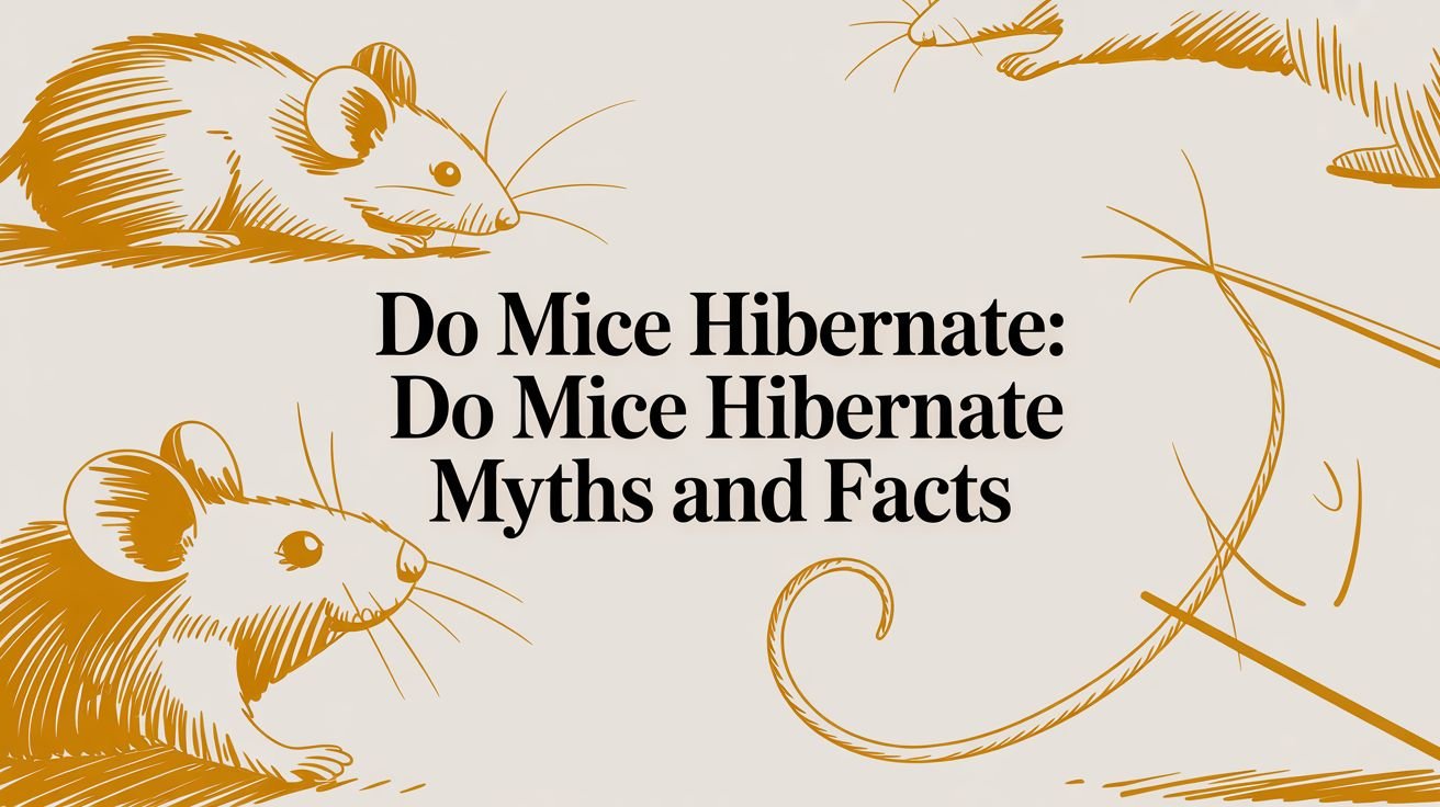 Do Mice Hibernate: do mice hibernate myths and facts