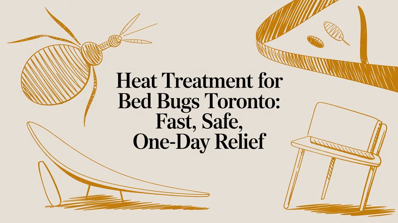 Heat treatment for bed bugs toronto: Fast, Safe, One-Day Relief