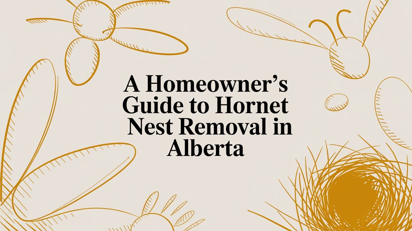A Homeowner’s Guide to Hornet Nest Removal in Alberta