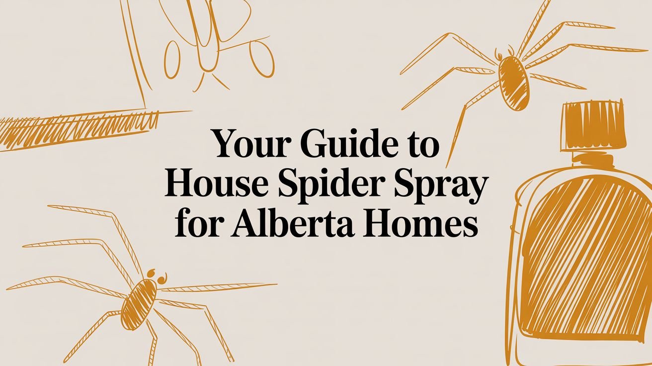 Your Guide to House Spider Spray for Alberta Homes