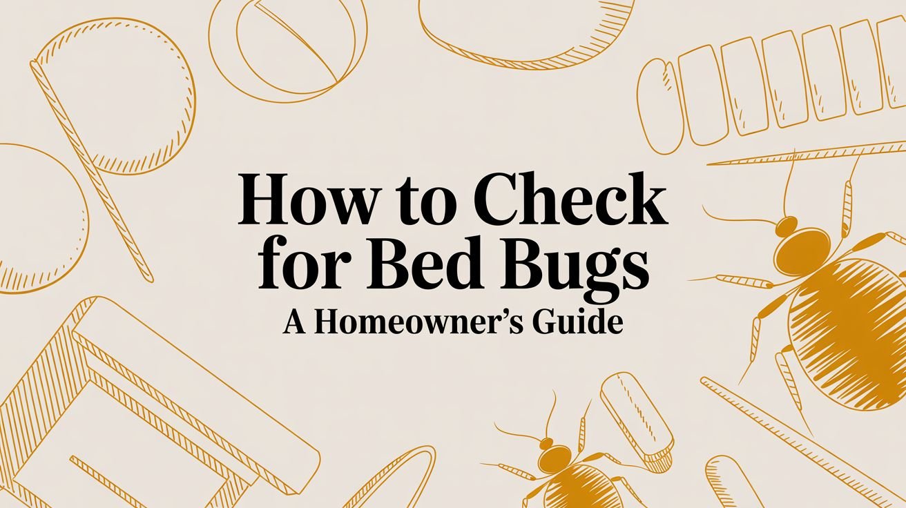 How to Check for Bed Bugs A Homeowner’s Guide