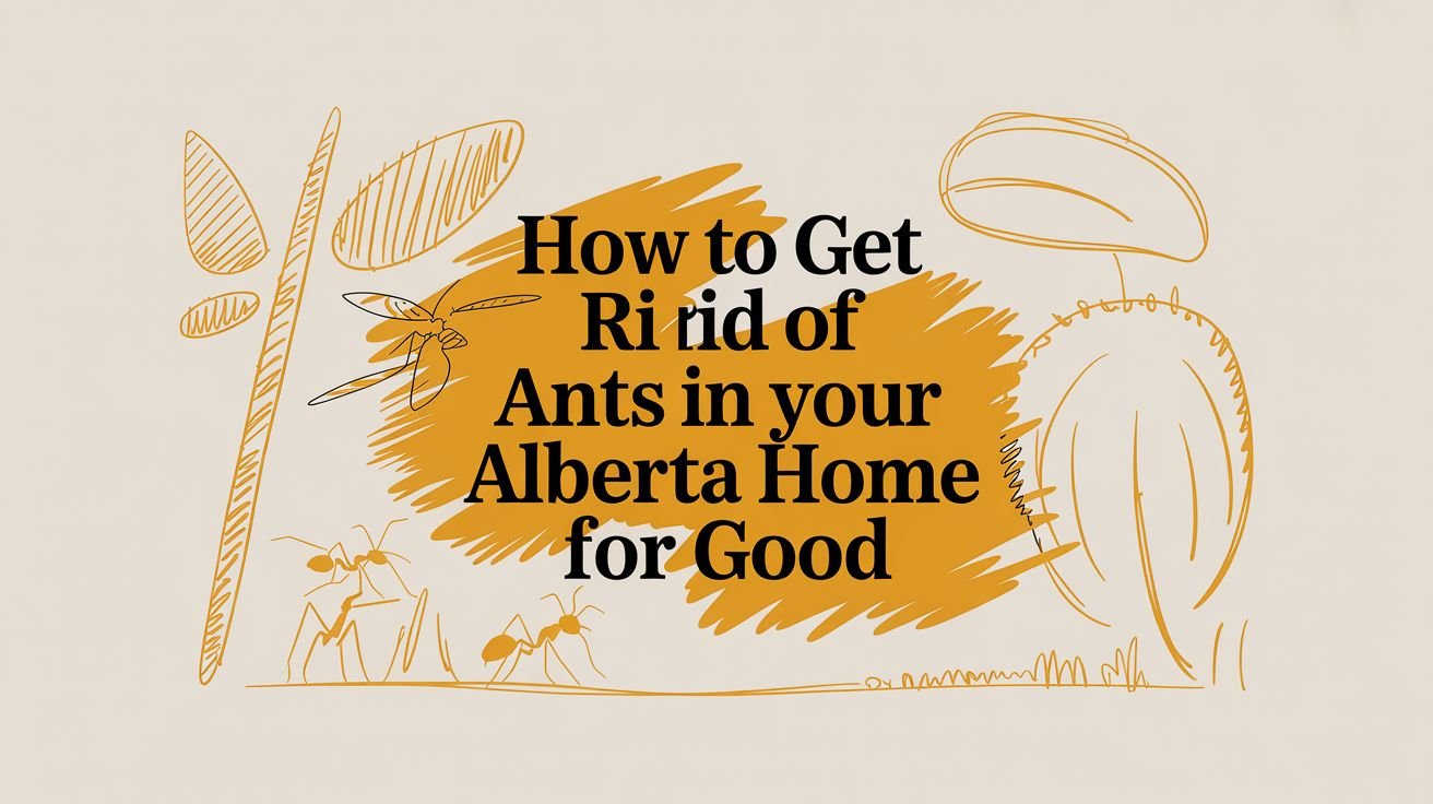 How to Get Rid of Ants in Your Alberta Home for Good