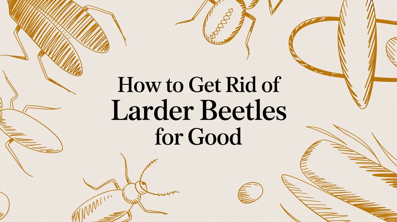 How to Get Rid of Larder Beetles for Good