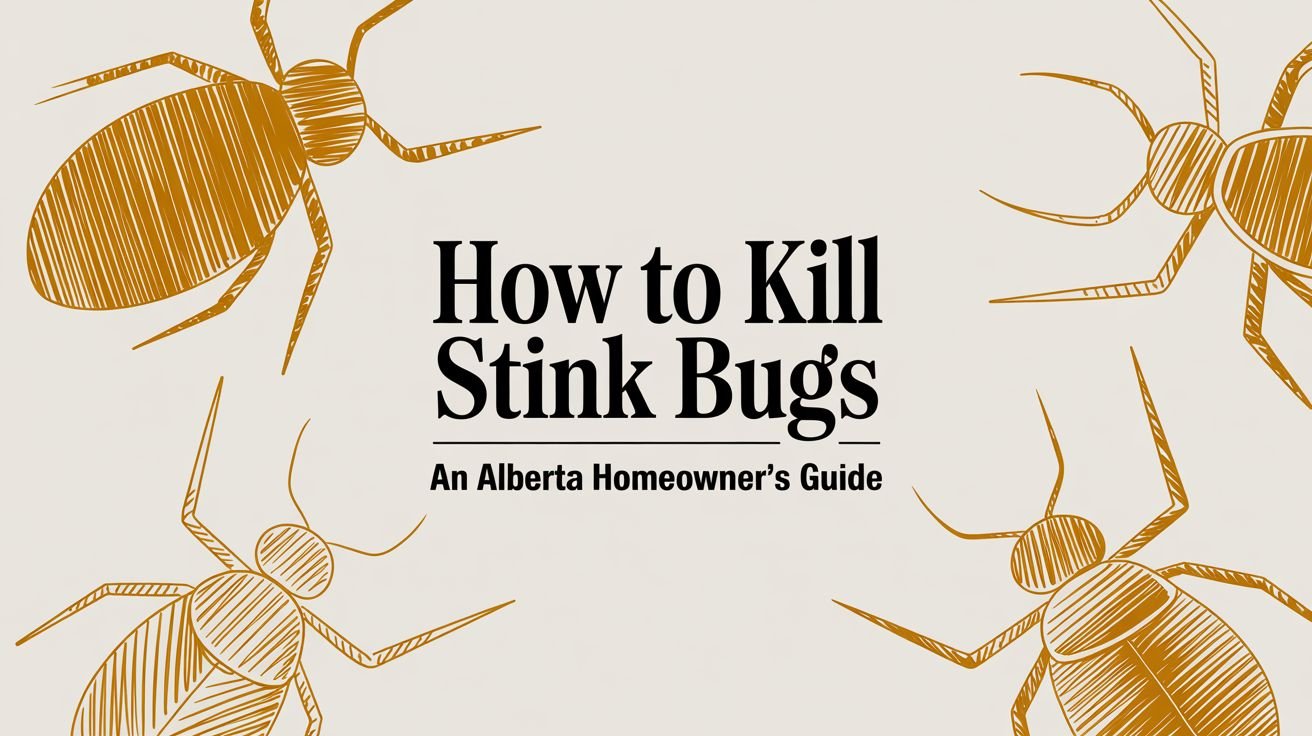 How to Kill Stink Bugs An Alberta Homeowner’s Guide