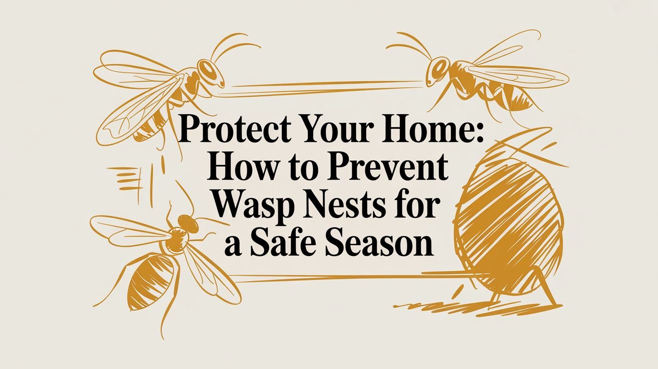 Protect Your Home: how to prevent wasp nests for a safe season
