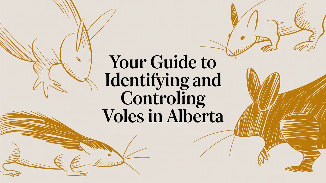 Your Guide to Identifying and Controlling Voles in Alberta