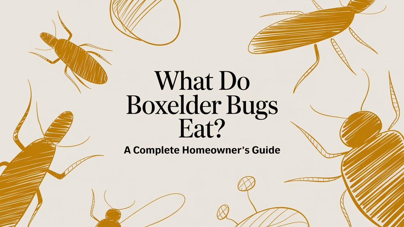 What Do Boxelder Bugs Eat? A Complete Homeowner’s Guide